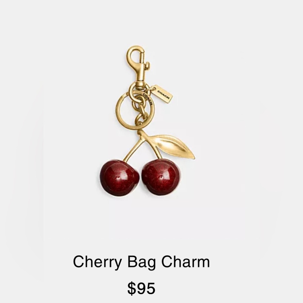 Coach Red and Gold Elegant Tote